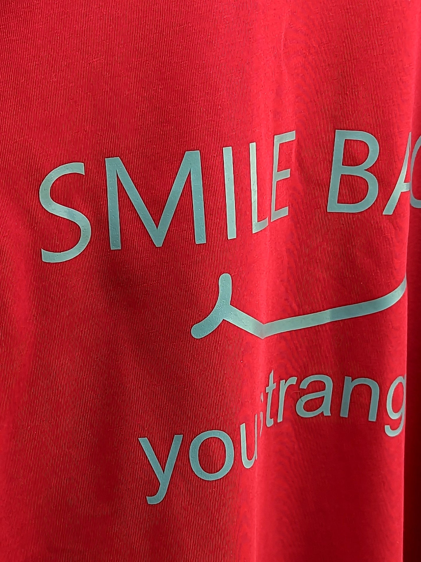 Smile Back You Stranger Personalised T-shirt