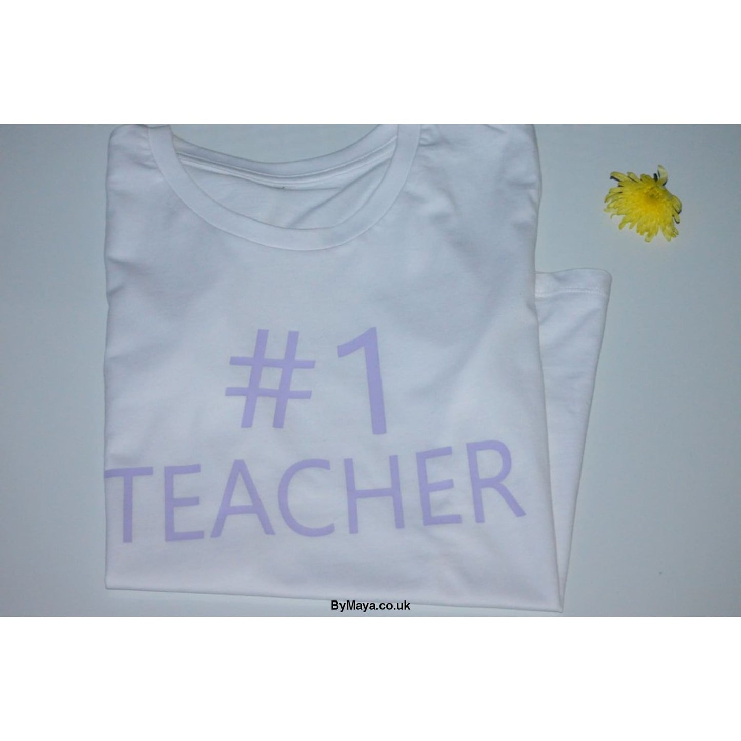 #1 Teacher Organic Cotton T-shirt - Women’s T-shirt