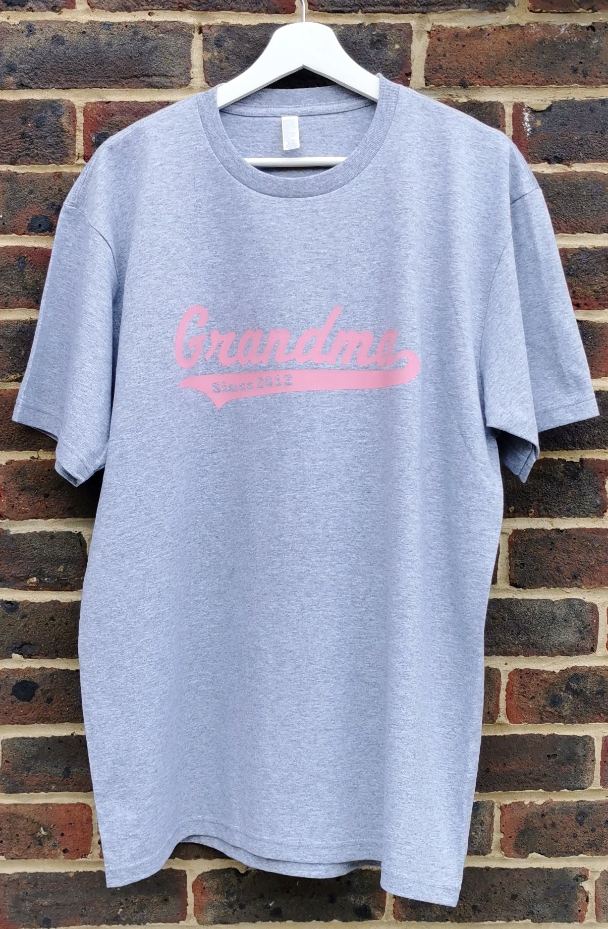 Grandma Since 2012 Personalised T-shirt