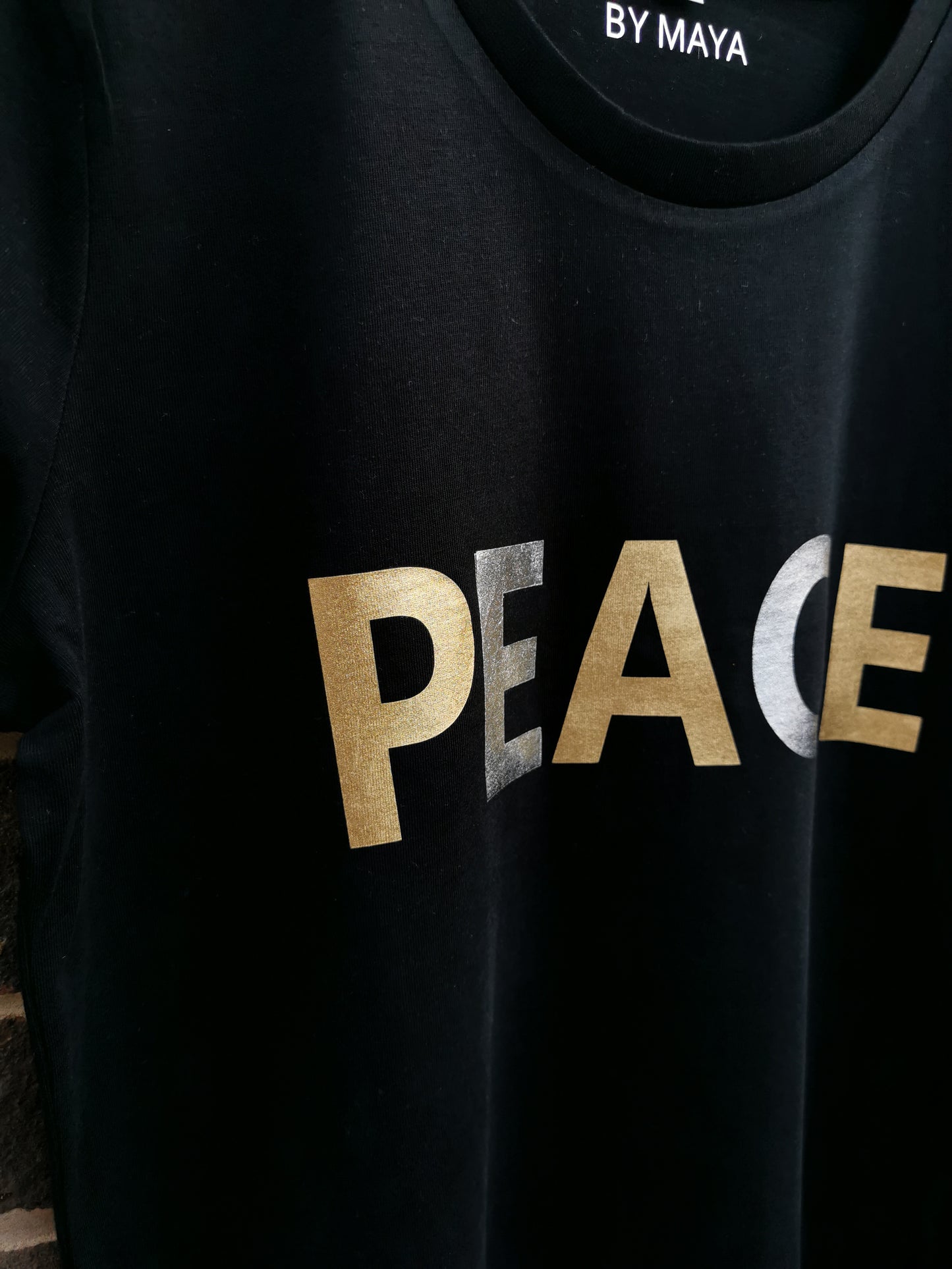 PEACE Ladies Personalised T-shirt