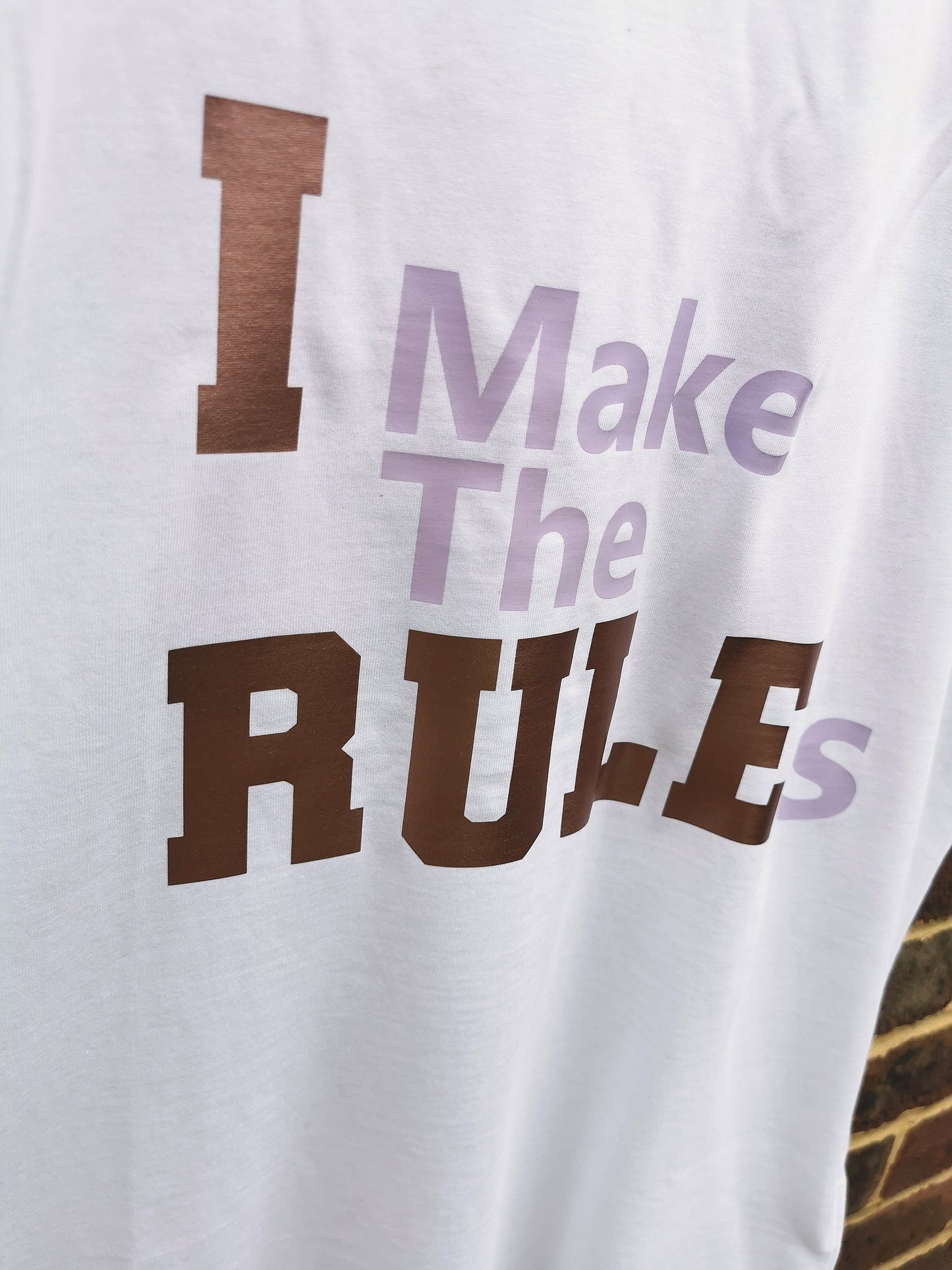I Make The RULES Personalised T-shirt