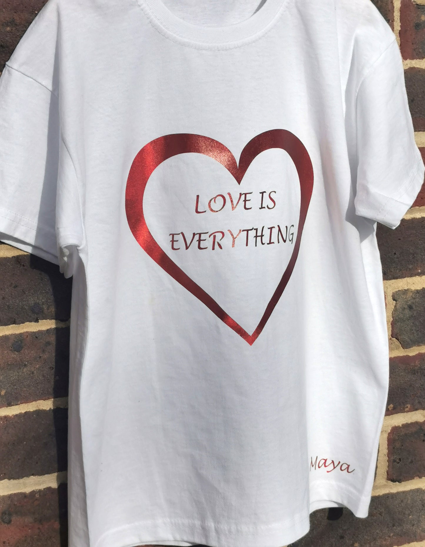 Love is Everything Personalised T-shirt