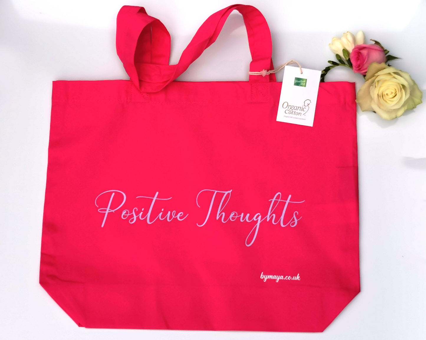 Positive Thoughts Maxi Tote Bag
