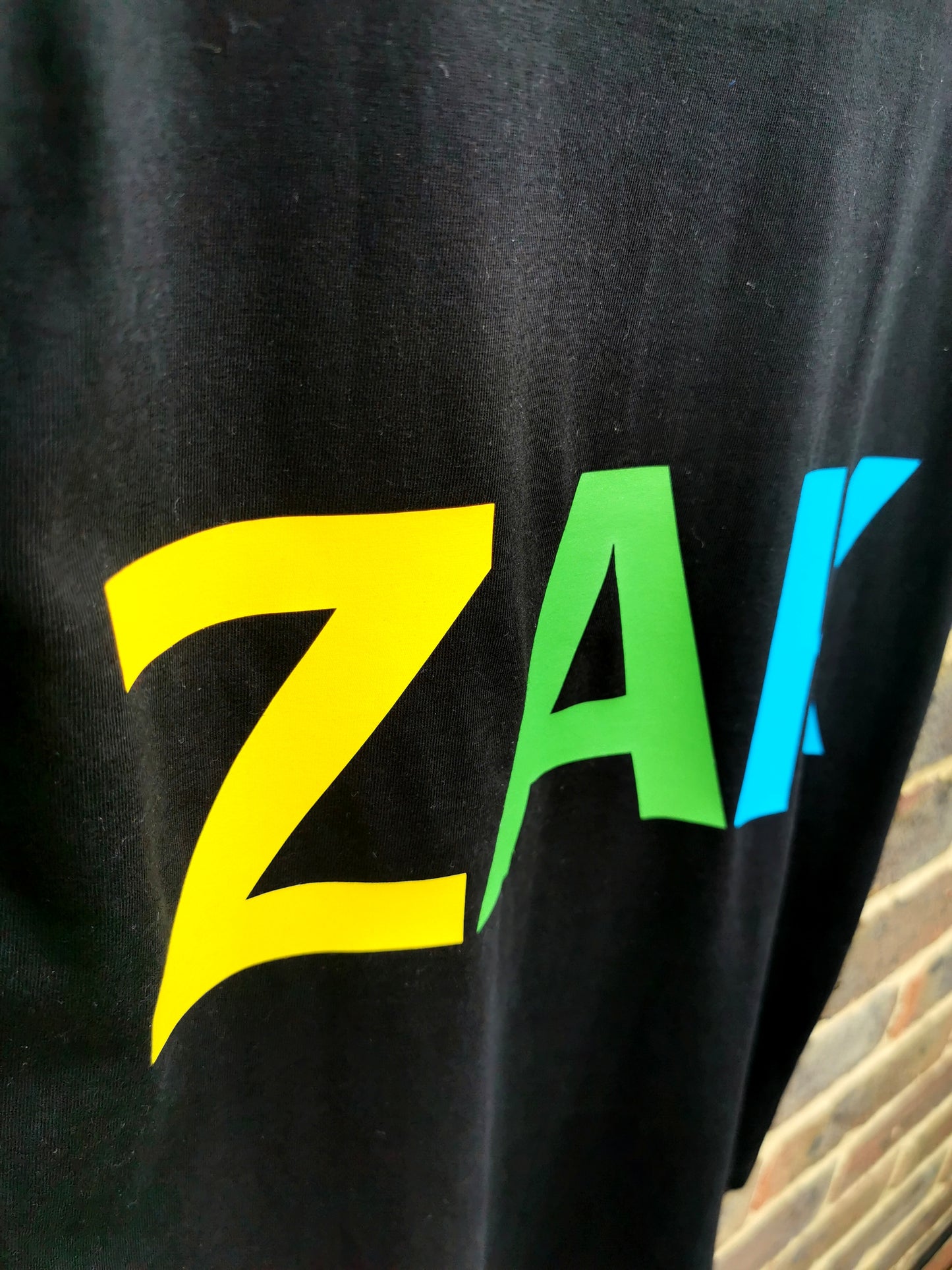 ZAK Boys Name T-shirt