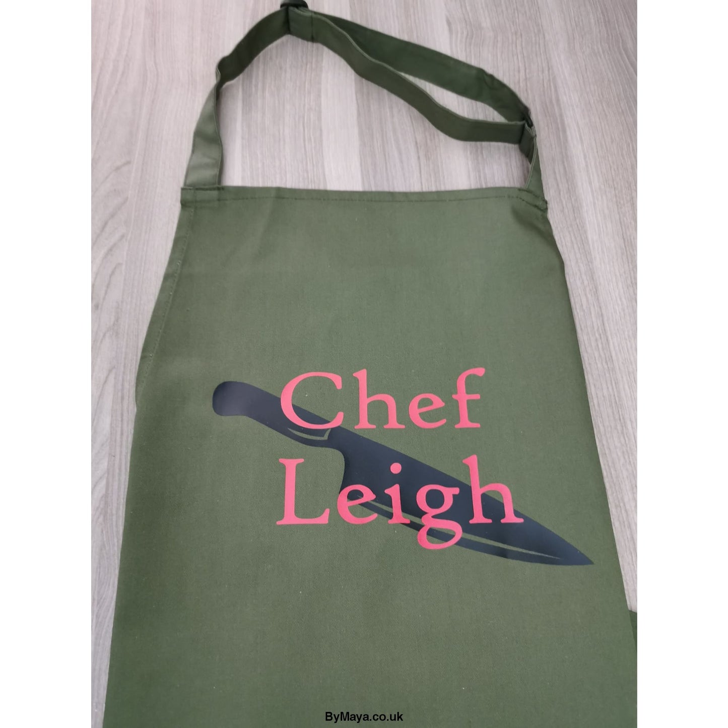 Add your Chef name on an amazing Adult Unisex Apron -