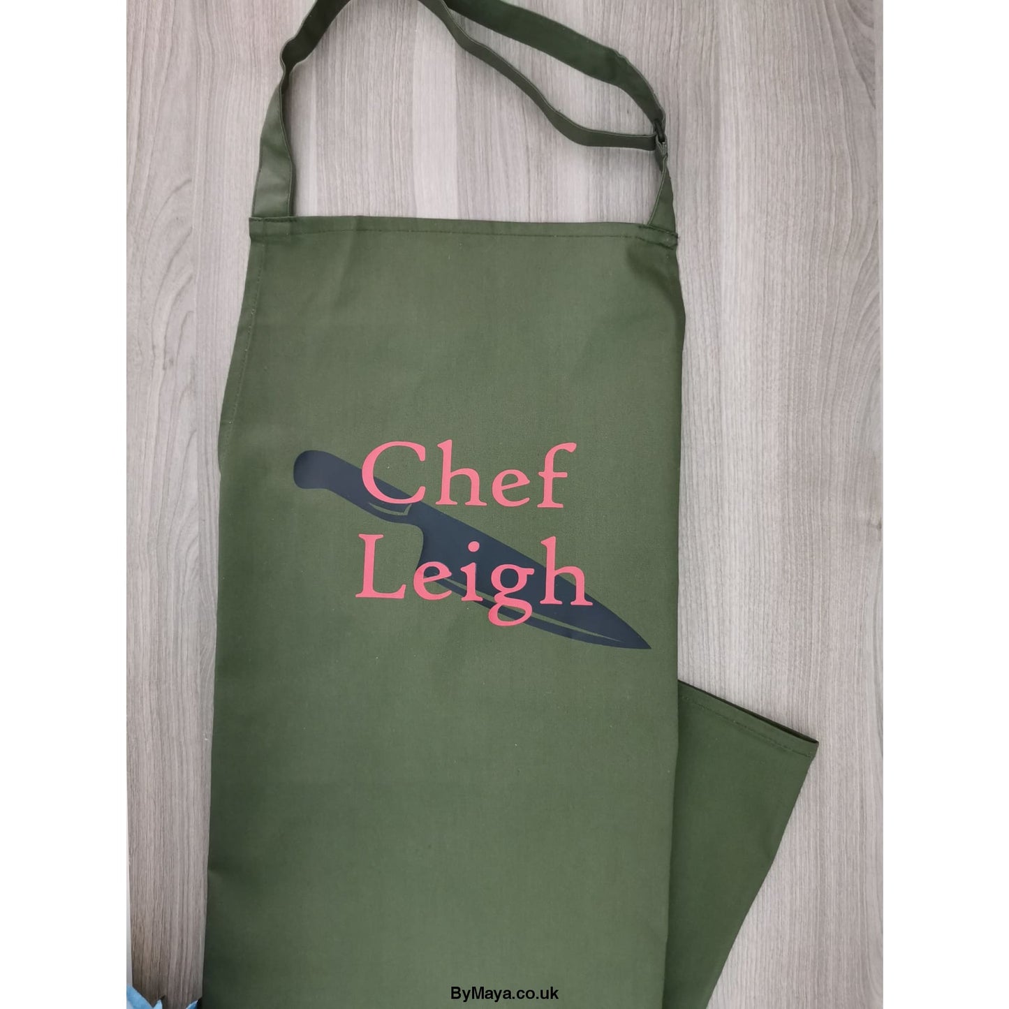 Add your Chef name on an amazing Adult Unisex Apron -