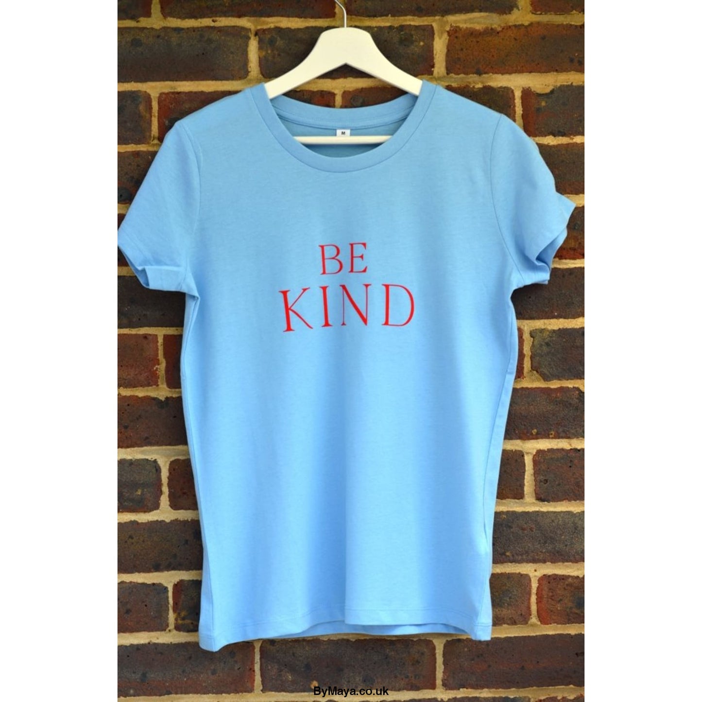 Be Kind Organic Cotton T-shirt Personalized with Vegan