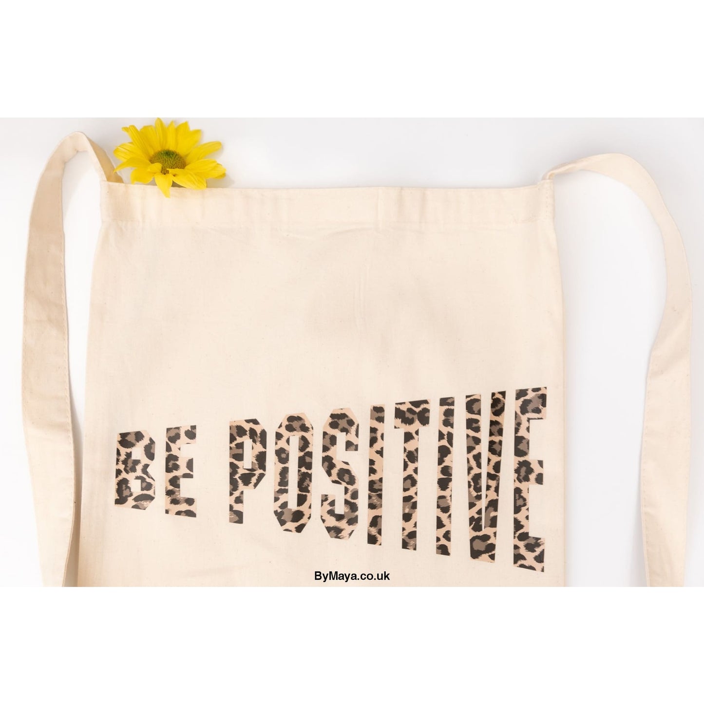 Be Positive Bag For Life Personalised with Sling handles -