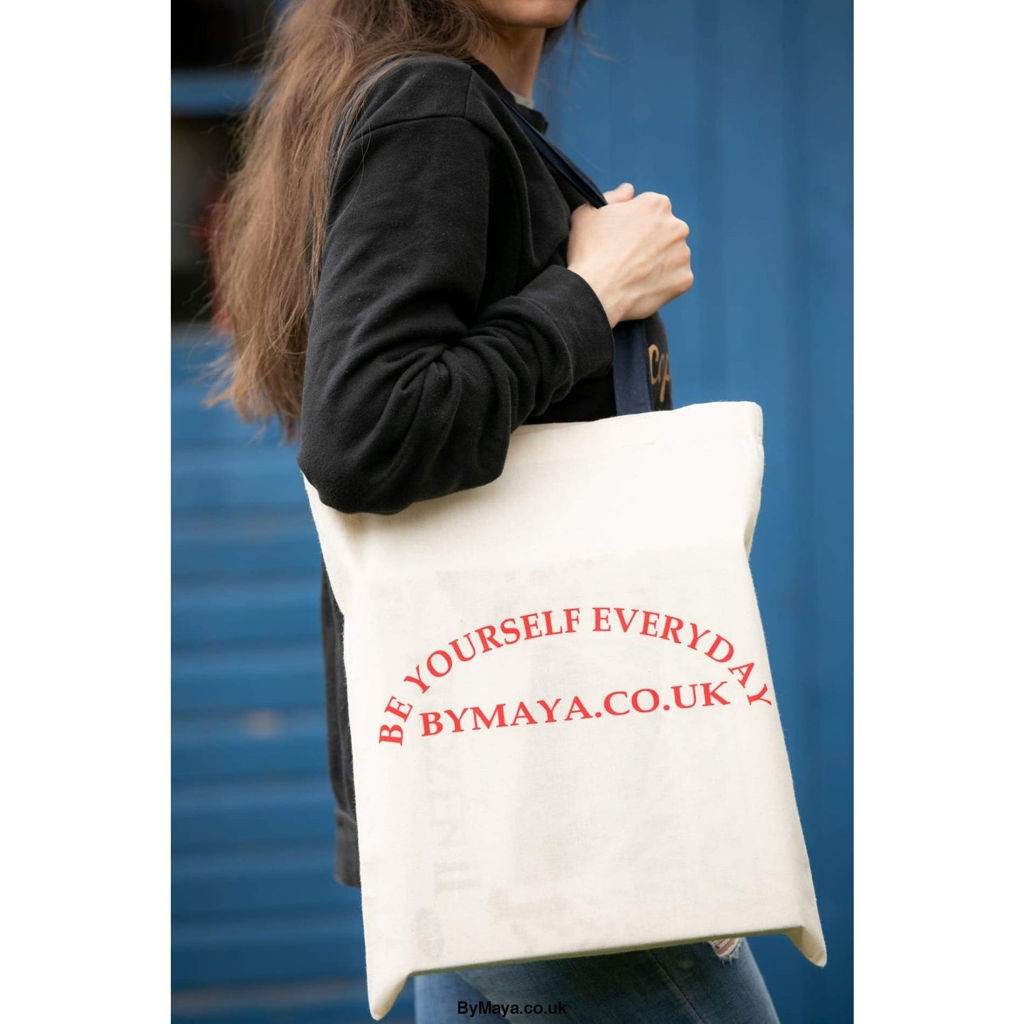 Be yourself Everyday Bag For Life Personalised with Contrast