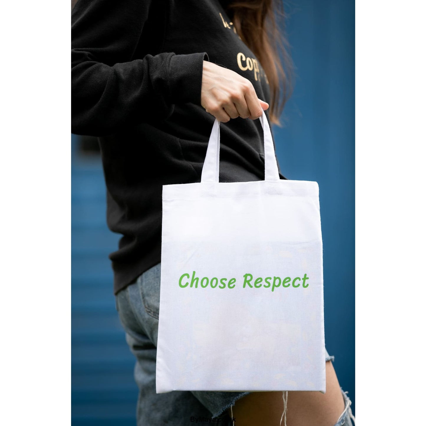 Choose Respect Personalized White Mini Bag For Life - White