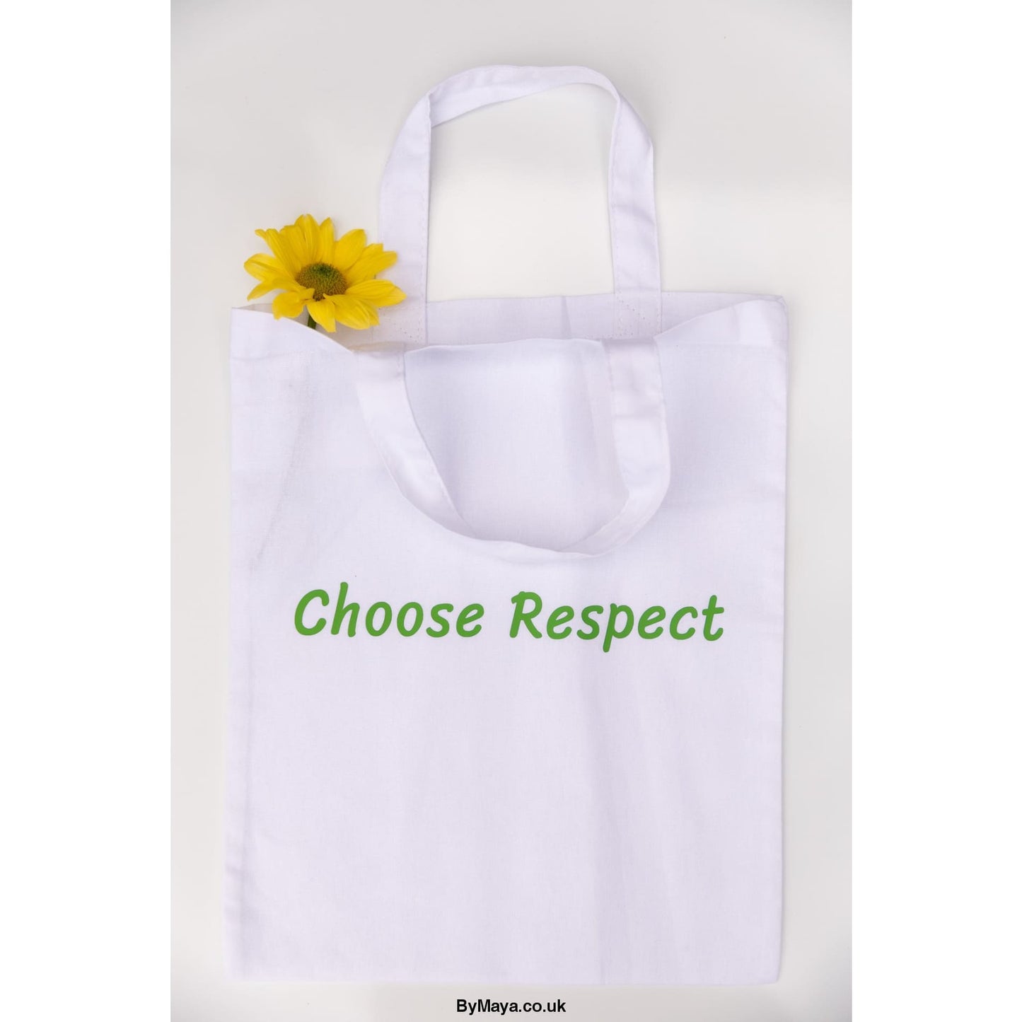 Choose Respect Personalized White Mini Bag For Life - White