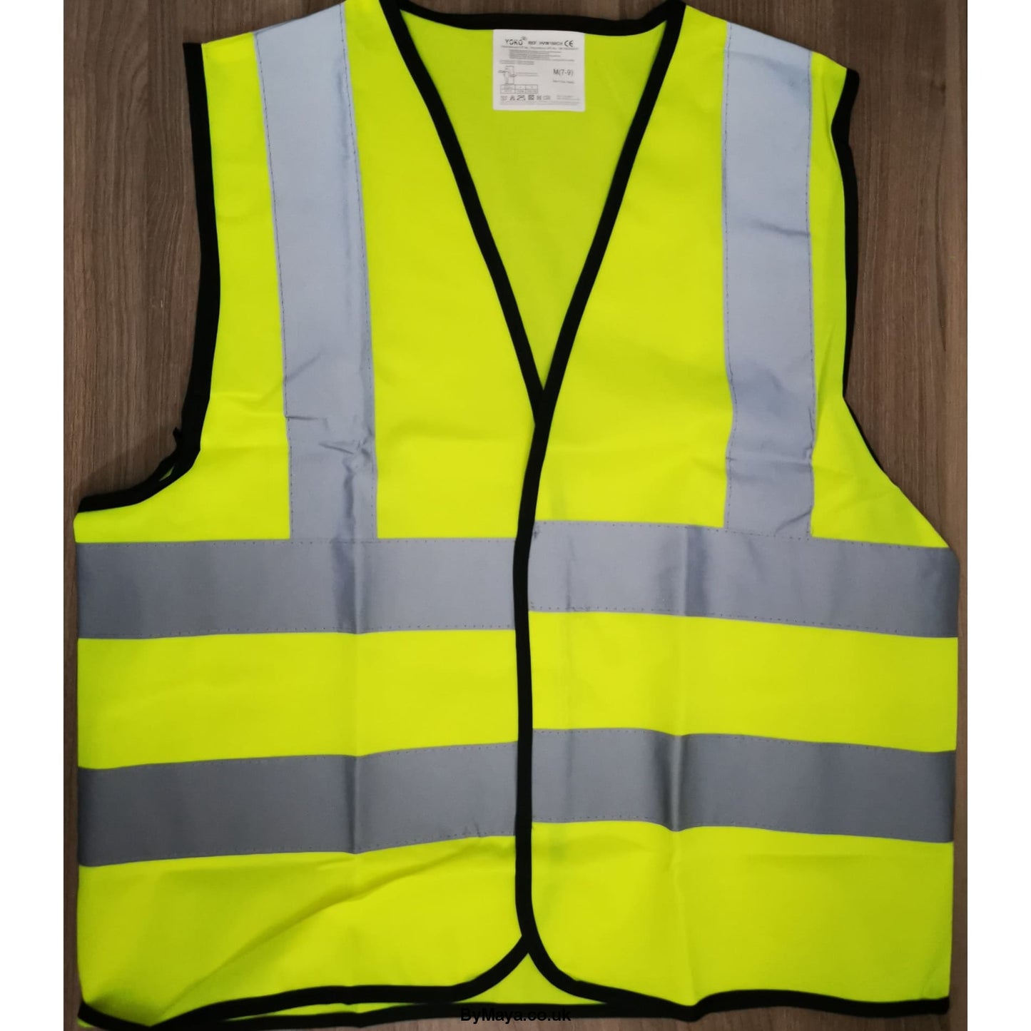 Cruising with The Potters Cyclist Personalised Hi-vis for