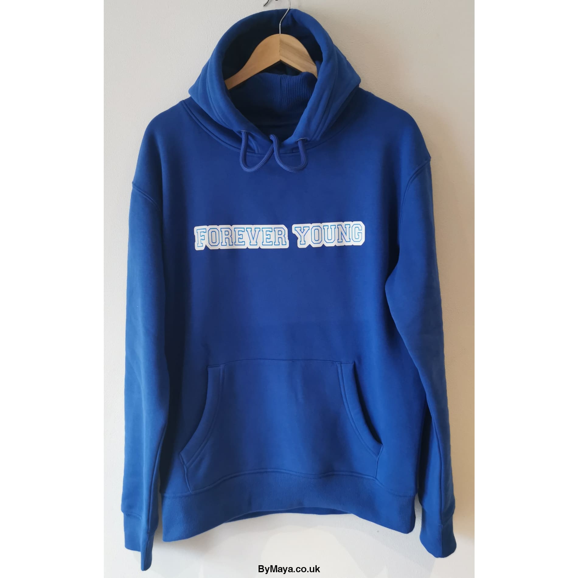 Forever Young Personalised text on a Organic