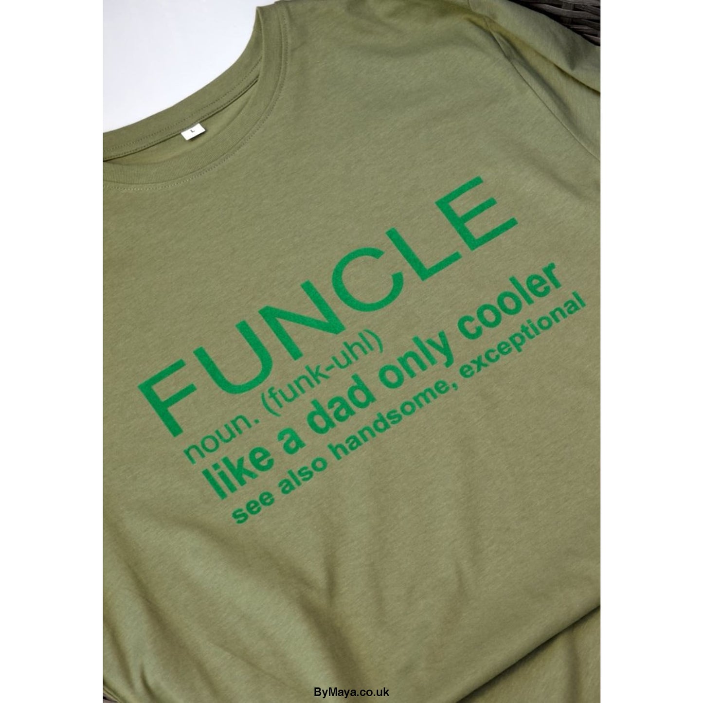 FUNCLE like a DAD only way COOLER Personalised Organic