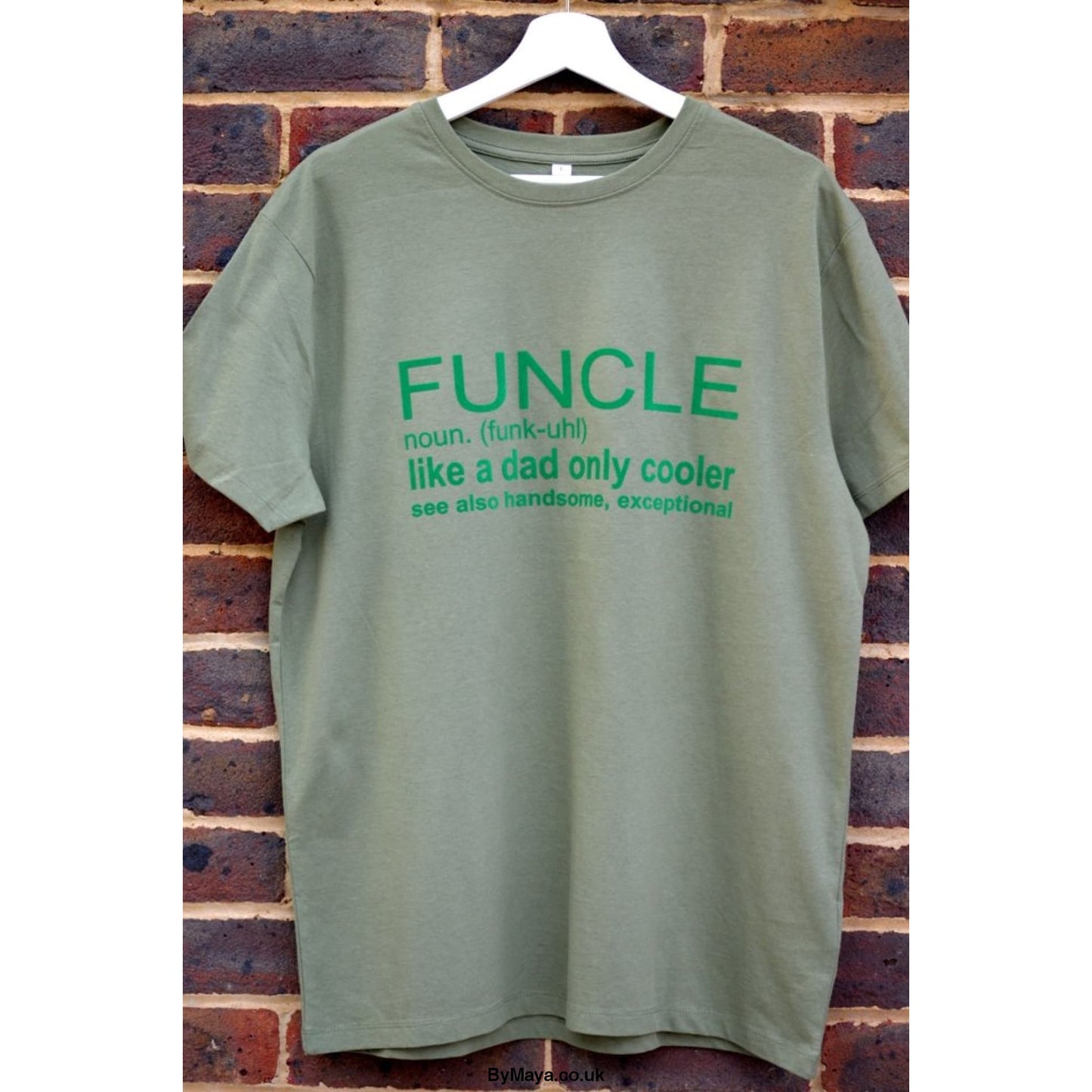 FUNCLE like a DAD only way COOLER Personalised Organic