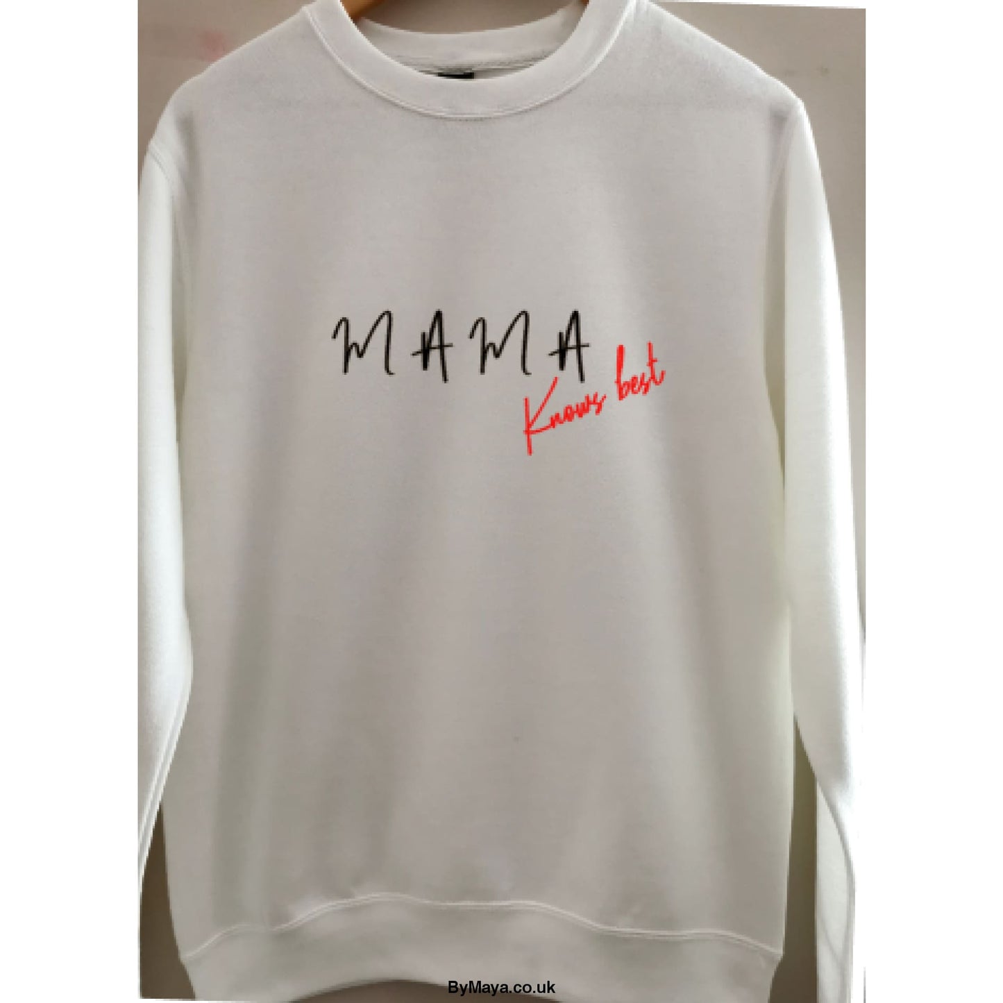 MAMA Knows Best Personalised Sweat - Women’s Sweats
