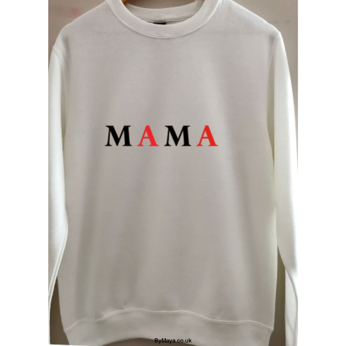 MAMA Personalised Message Unisex Sweat - Women’s Sweats