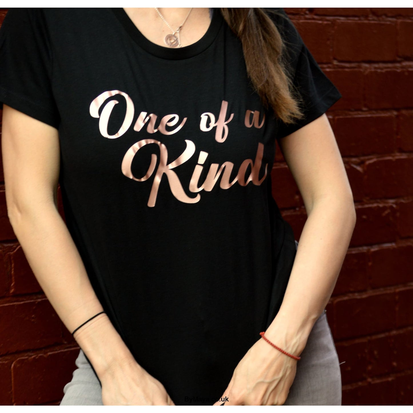 One Of a Kind Personalised Organic Cotton T-shirt - Women’s