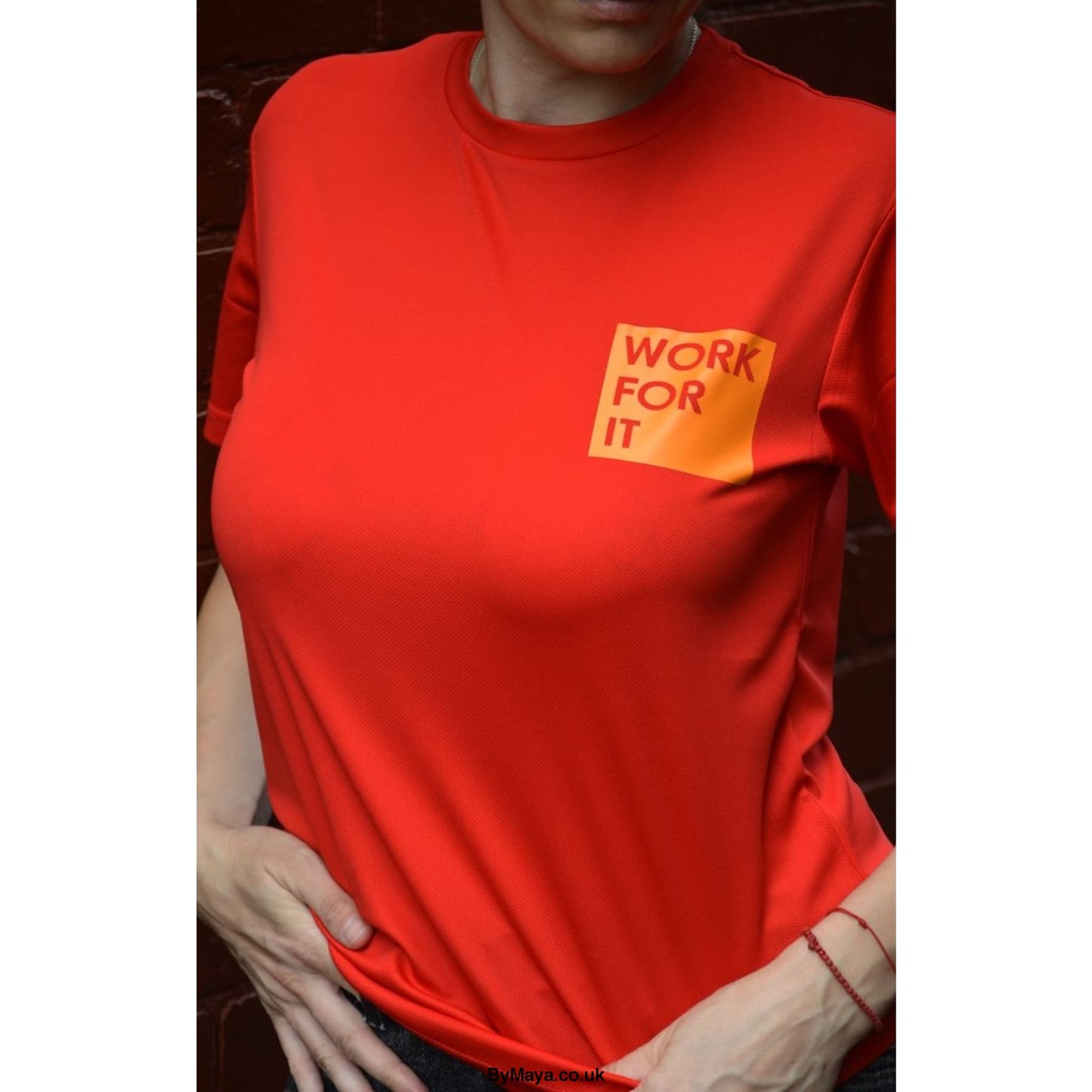 Work For It Lady Fit Performance Cool T-shirt - Active