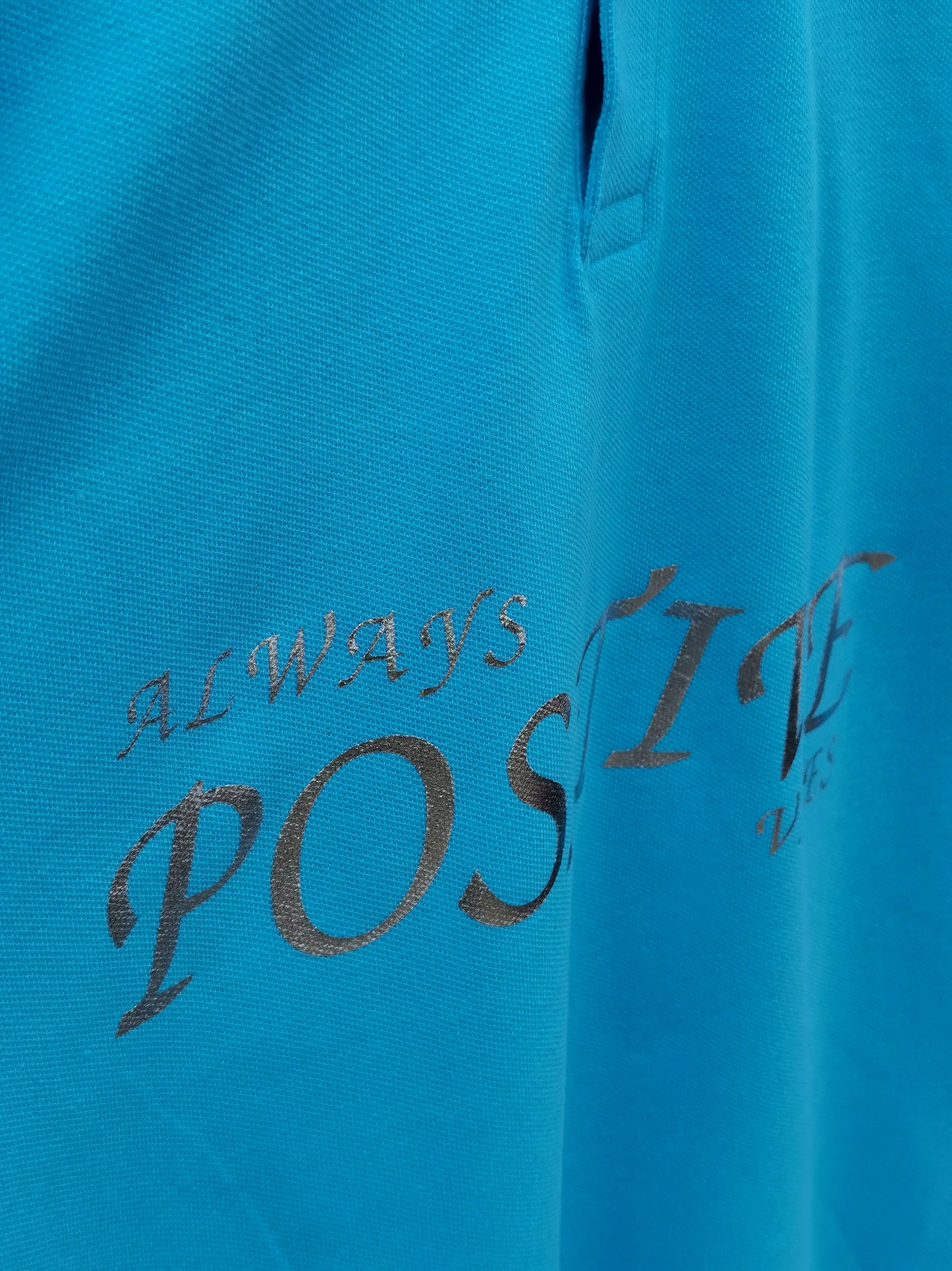 Aways Positive Vibes Ladies Polo T-shirt