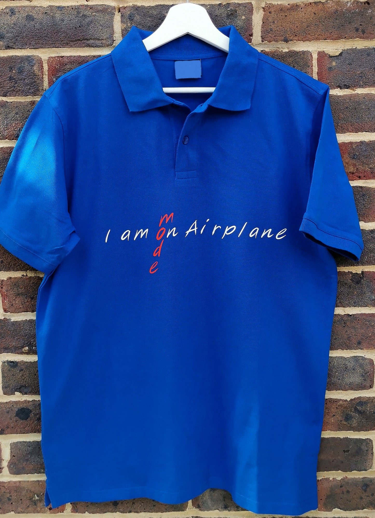I am on Airplane Mode Polo T-shirt