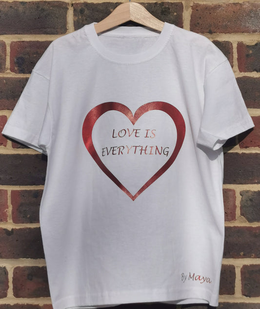 Love is Everything Personalised T-shirt