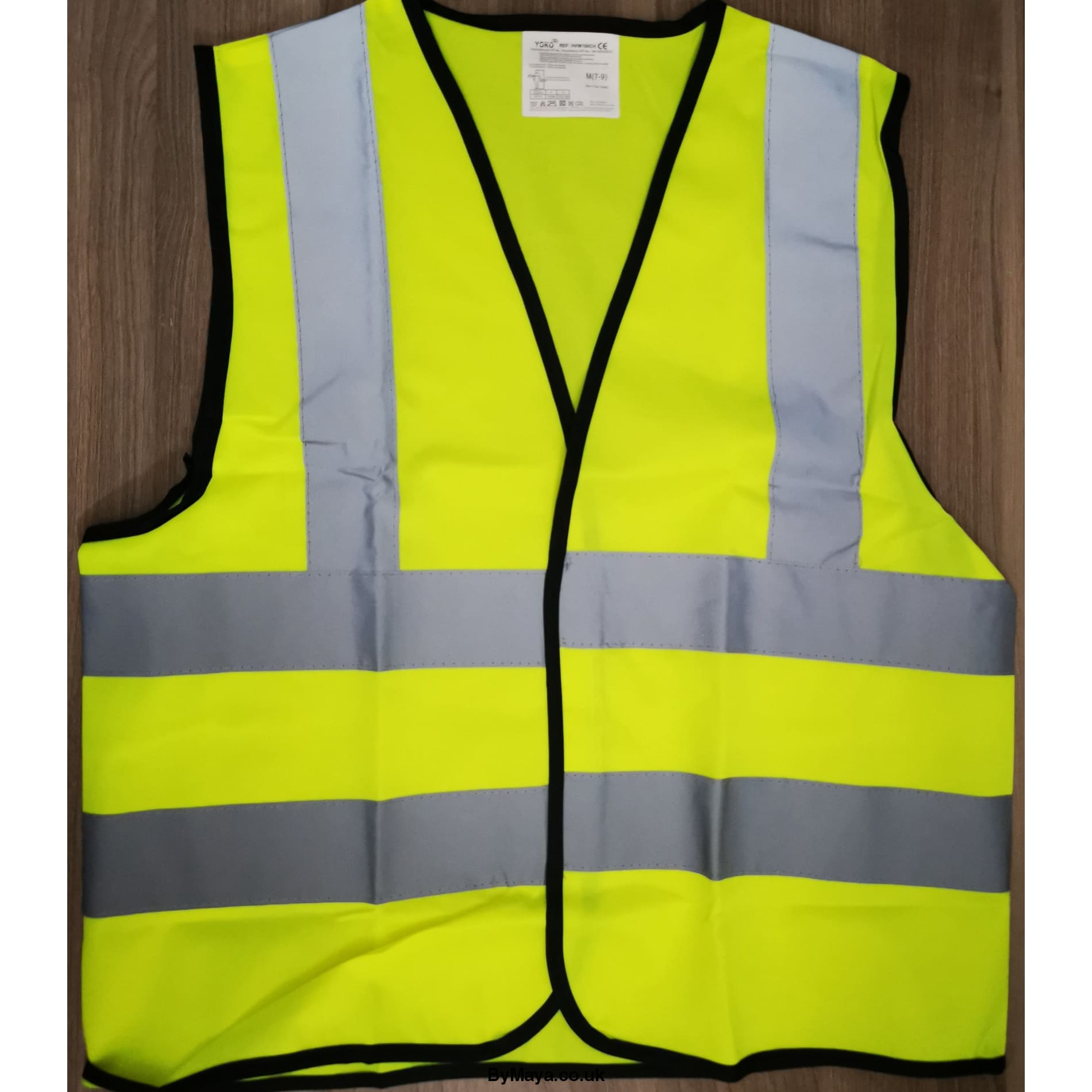 Cruising with The Potters Cyclist Personalised Hi-vis for 