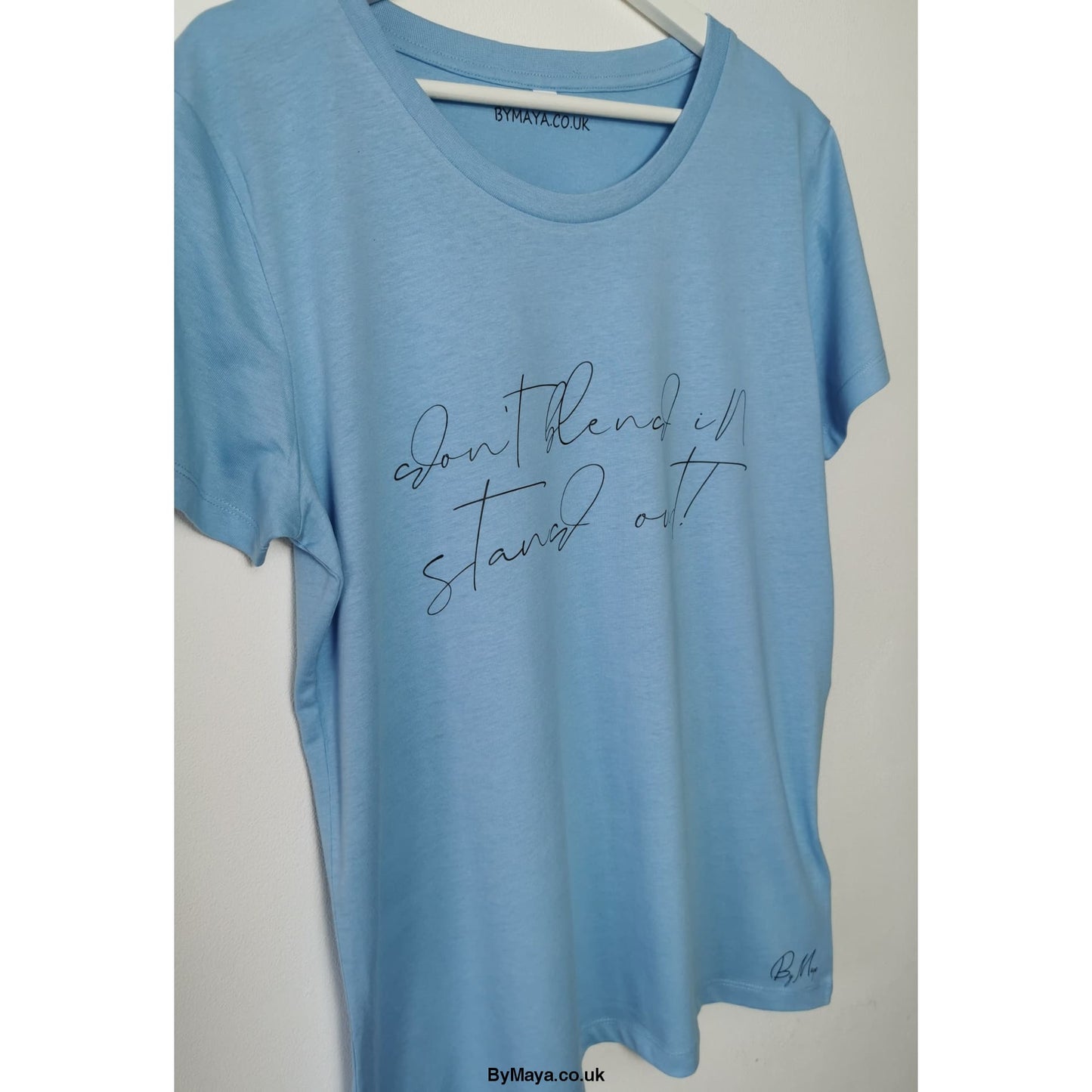 Don’t Blend in Stand Out! Personalised Organic Cotton 