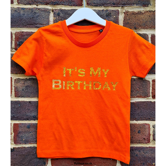 It’s My Birthday personalised Imperial Heavy T-Shirt - Boys 