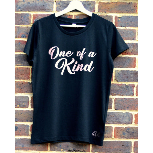 One Of a Kind Personalised Organic Cotton T-shirt - Women’s 