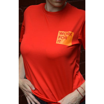 Work For It Lady Fit Performance Cool T-shirt - Active